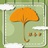伞与银杏树