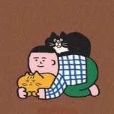 阶前仰月
