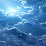 浅浅白淡淡蓝