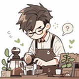 阿呆喝咖啡