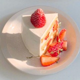 草莓面包