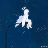 他眼里有雾