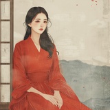红色虞美人