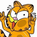 高仿加菲猫