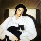 叫小白的黑猫