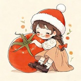 岁岁年年柿柿红