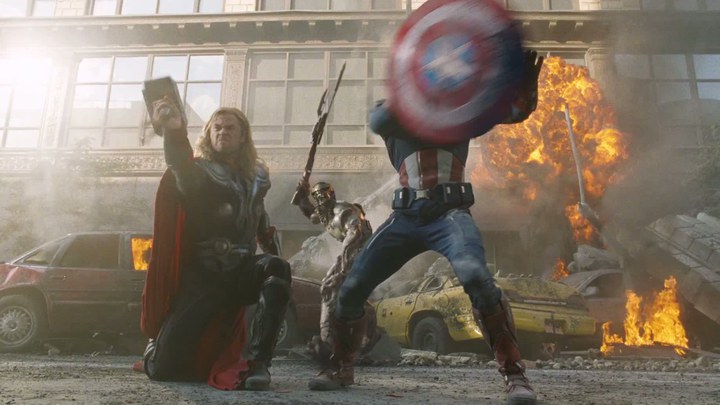 片段：Captain America & Thor Battle