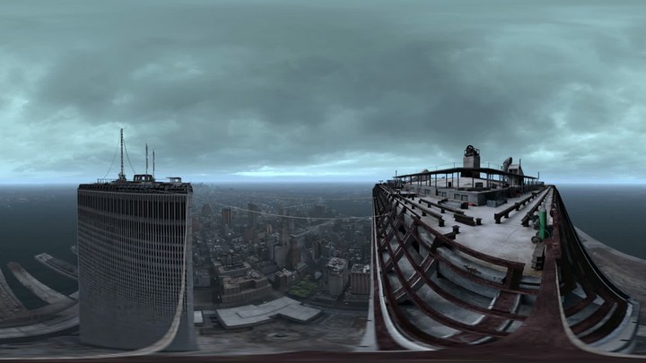 其它花絮：A 360 View on Top of the Twin Towers