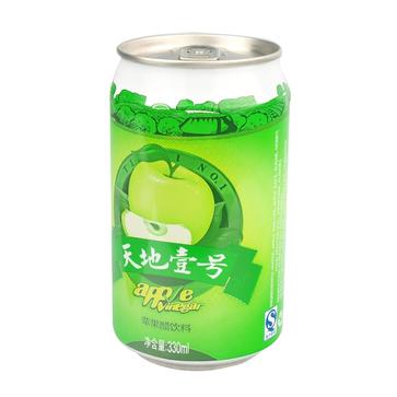 天地壹号苹果醋玻璃瓶饮料650ml*12瓶装整箱天地一号 (天地壹号苹果醋饮料)