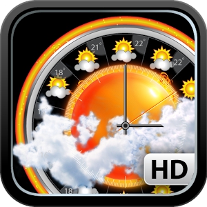 eWeather HD - 气象，地震，气压计，时钟 (Android)