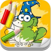 Kindergarten kinder Färbung Spiel, Zeichnen & Malen Schule Spiele, Weihnachten und Weihnachtsmann Ausgabe (iPhone / iPad)