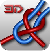 Knots 3D (3D绳结) (iPhone / iPad)