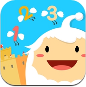 数学王国-宝宝最爱的免费早教启蒙游戏，适合学前小学幼儿儿童学习 (iPhone / iPad)