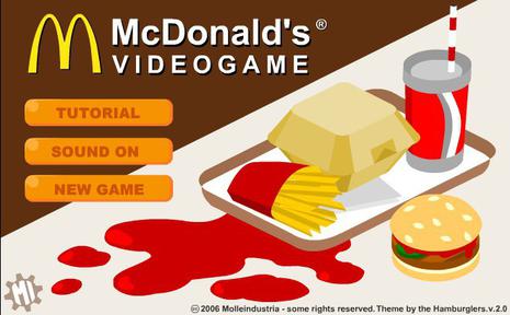 开家麦当劳 McDonald's Video Game