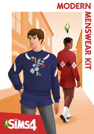 模拟人生4：摩登男装 The Sims 4: Modern Menswear Kit