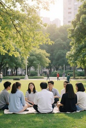 相约朝阳公园,来一场轻松的草地社交,游戏+聊天+认识新朋友(北京)